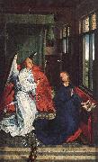 Rogier van der Weyden The Annunciation painting
